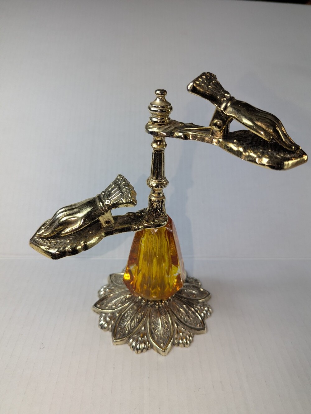 Vintage Hollywood Regency “Handy Andy” Vanity Clip Stand